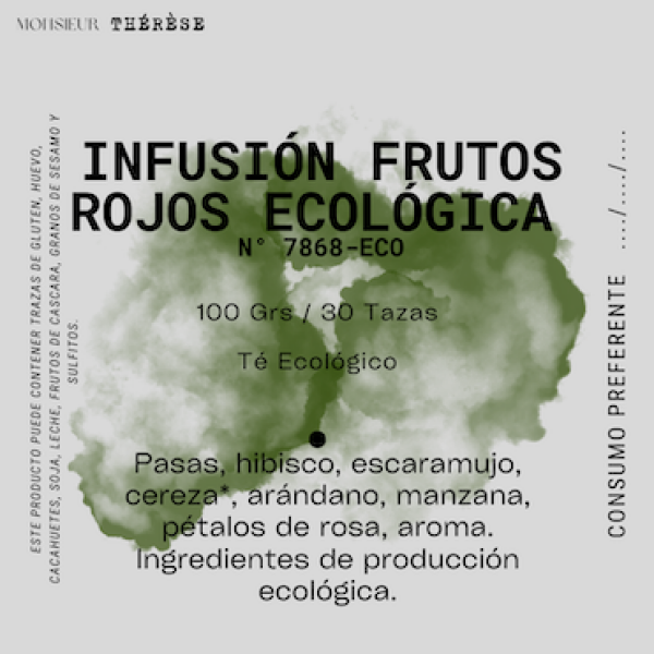 INFUSIÓN FRUTOS ROJOS ECOLÓGICA (100g)