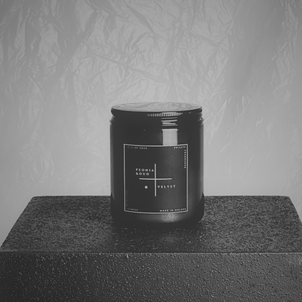 VELA PEONIA & OUD ( VELVET ) 200G - Imagen 3